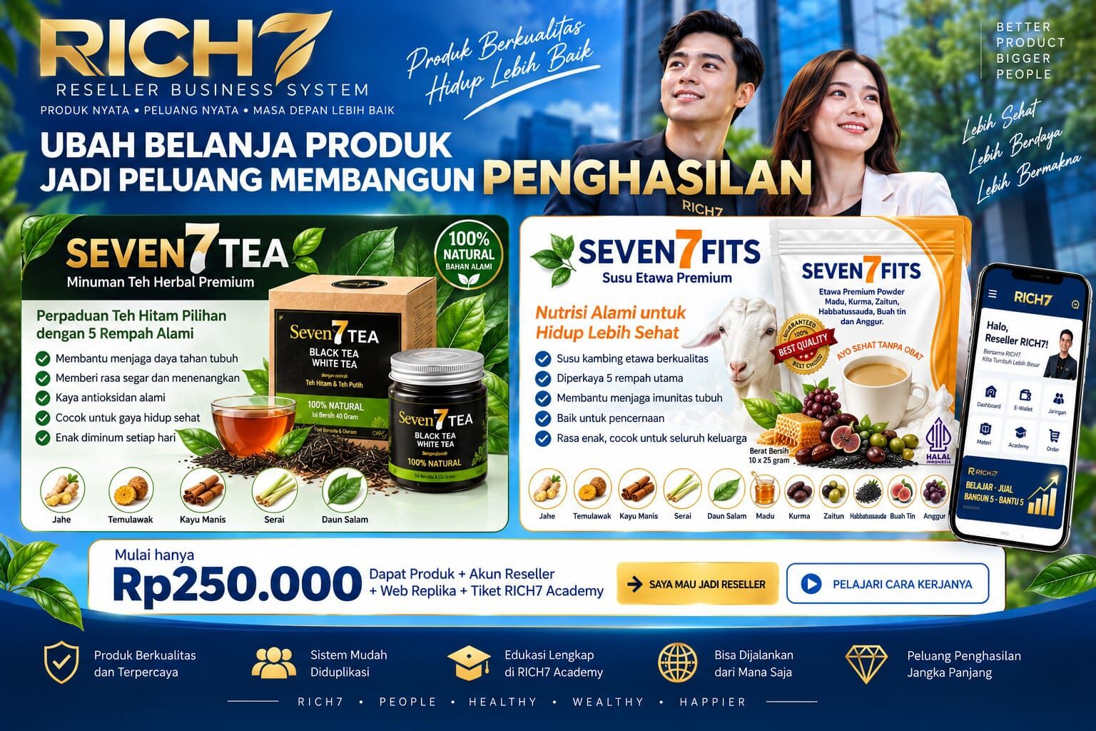 Promo bisnis reseller RICH7